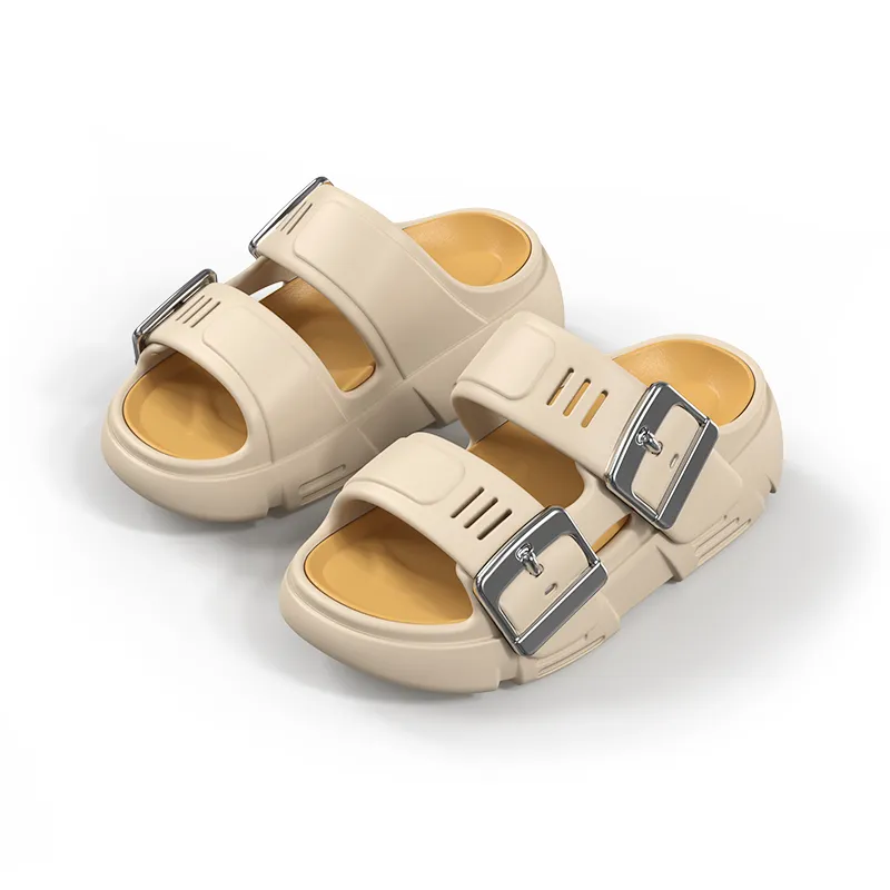 Subbundle EVA Slip Resistant Odor Resistant Slide Slippers Women's-2