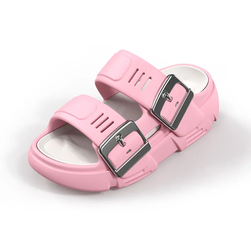 Subbundle EVA Slip Resistant Odor Resistant Slide Slippers Women's-11