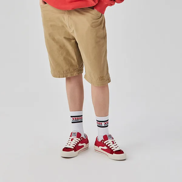 Odd CIRKUS x Vision Street Wear Astley Pro Low Top Skateboard Shoes Unisex Red-8