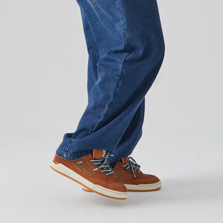 Vision Street Wear Savvy Collection Low Top Skateboard Shoes Unisex Caramel Turkey Color-7