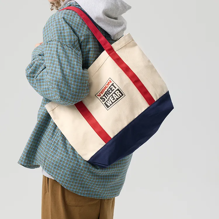 Vision Street Wear Canvas Canvas Bag Shoulder Bags Regular Unisex Multicolor-3