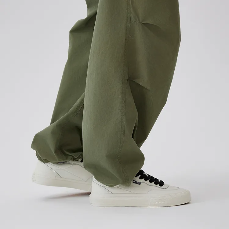 Vision Street Wear Flat Top White Sneakers Low Top Skateboard Shoes Unisex White-7