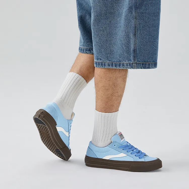 Oddcirkus X Vision Street Wear Astley Pro Skateboard Shoes Unisex Low Top White-6