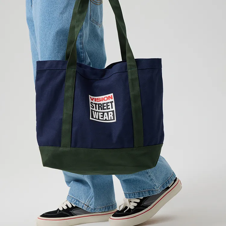 Vision Street Wear Canvas Canvas Bag Shoulder Bags Regular Unisex Multicolor-7