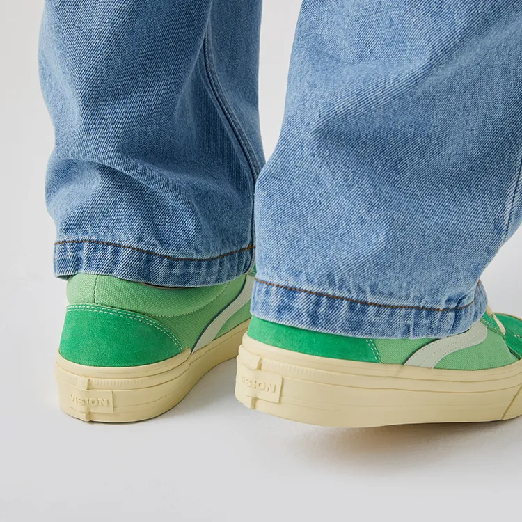 OddCIRKUS x Vision Street Wear Astley Pro Low Top Skateboard Shoes Unisex Mint Mambo Green-10