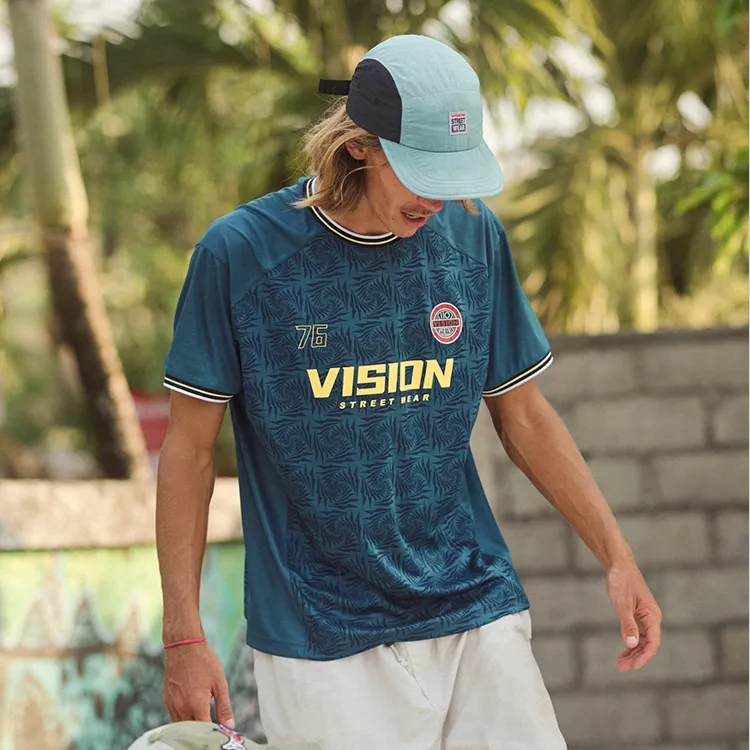 Vision Street Wear Raglan Sleeve T Shirt Unisex-5