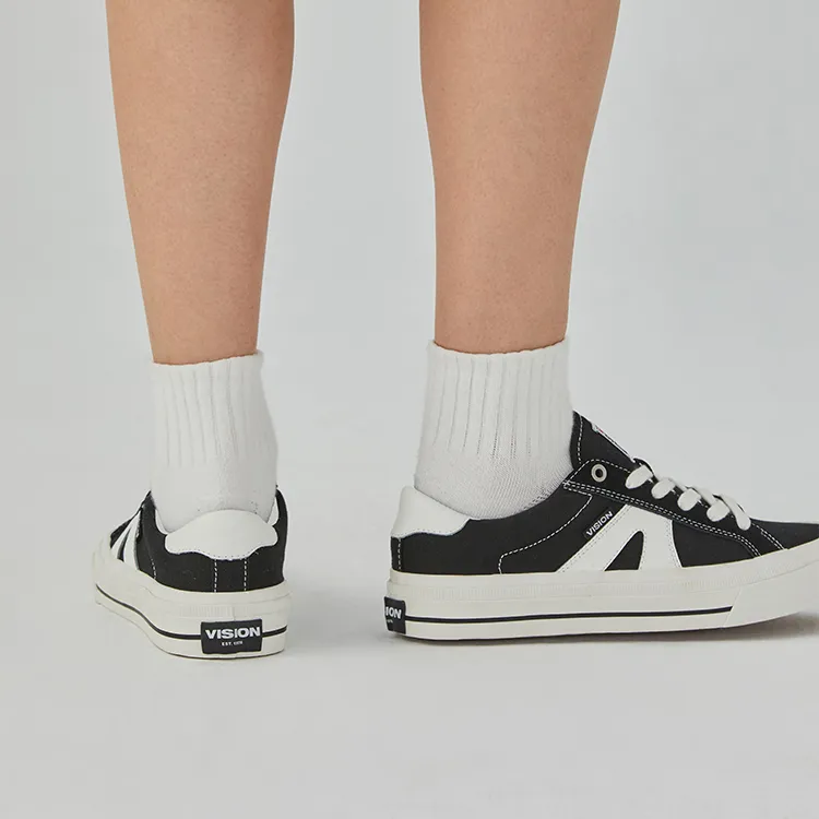 Vision Street Wear V76 Skateboard Shoes Unisex Black-8