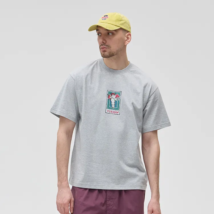 Vision Street Wear T Shirt Unisex Gray-2