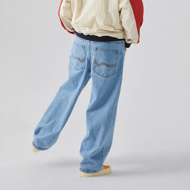 Vision Street Wear SS24 Jeans Unisex Light Blue-4