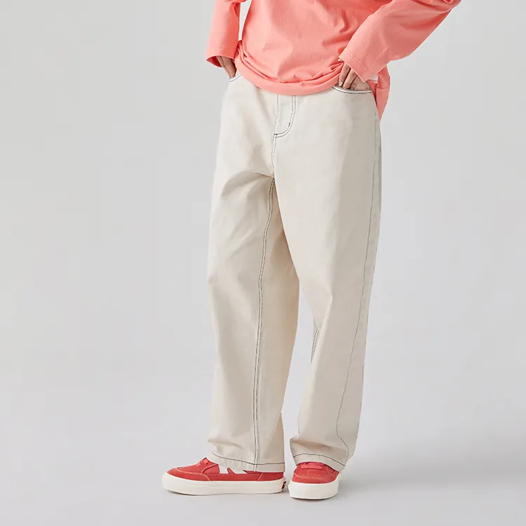 Vision Street Wear SS24 Jeans Unisex White-5