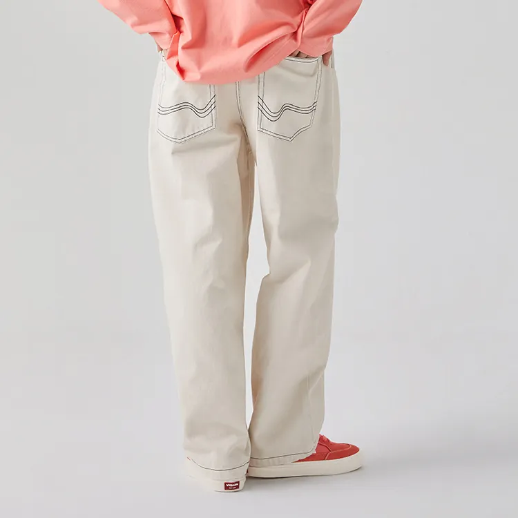 Vision Street Wear SS24 Jeans Unisex White-6