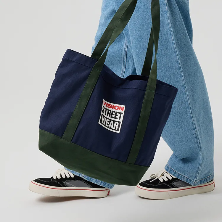 Vision Street Wear Canvas Canvas Bag Shoulder Bags Regular Unisex Multicolor-8