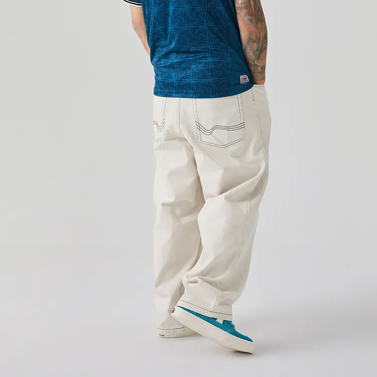 Vision Street Wear SS24 Jeans Unisex White-4