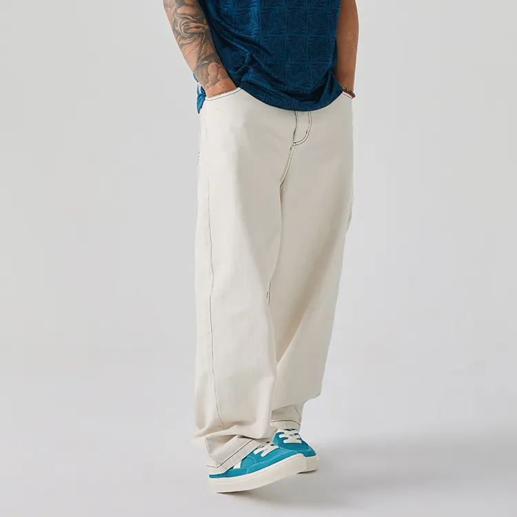 Vision Street Wear SS24 Jeans Unisex White-2