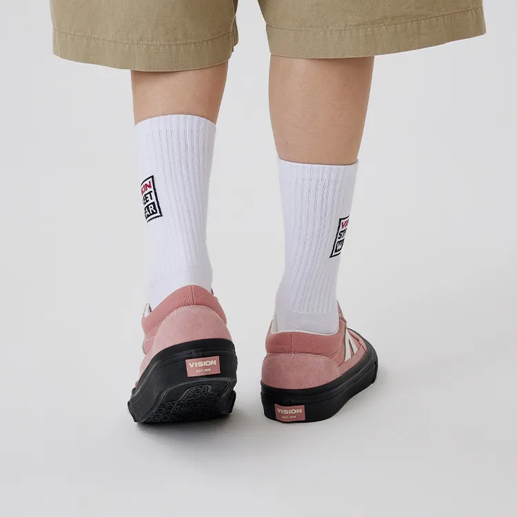 Vision Street Wear Stick Low Top Skateboard Shoes Unisex Rubber Pink-10