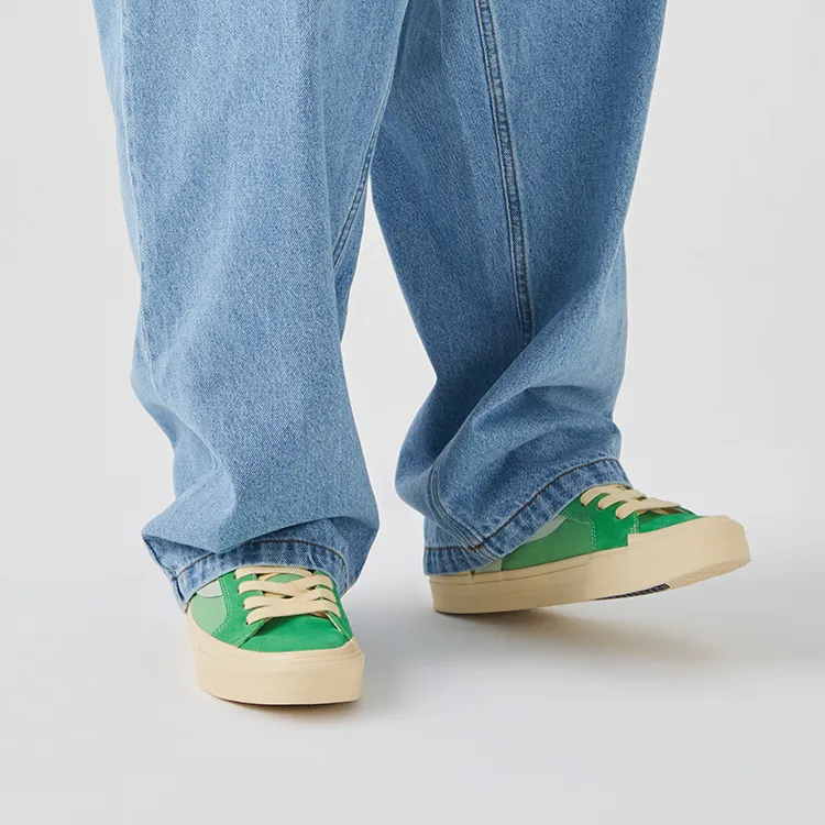 OddCIRKUS x Vision Street Wear Astley Pro Low Top Skateboard Shoes Unisex Mint Mambo Green-9