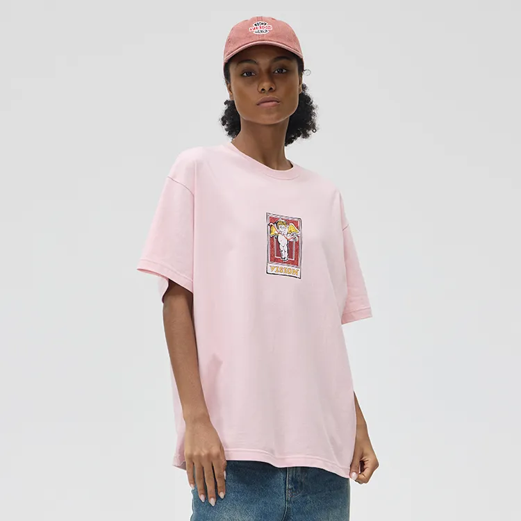 Vision Street Wear T Shirt Unisex Pink-3