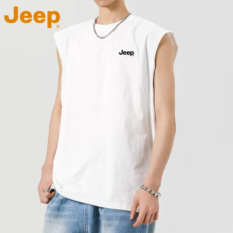 Jeep Fashion Sports Collection Tank Top Men's-11