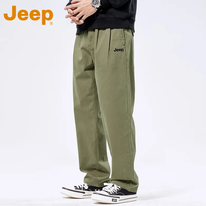 Jeep Fashion Sports Collection Casual Pants Unisex-7