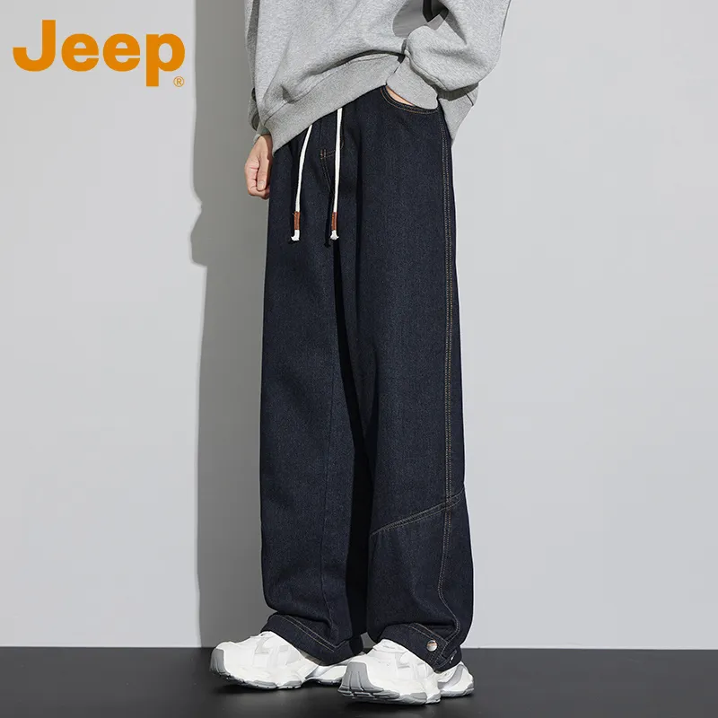 Jeep Fashion Sports Collection Jeans Unisex-7
