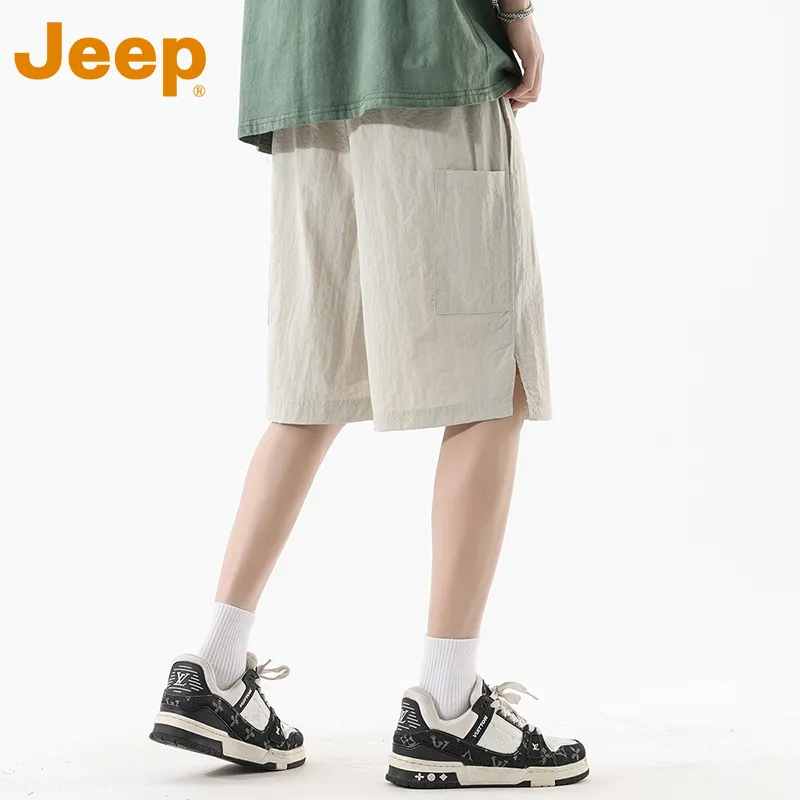 Jeep Outdoor Casual Shorts Men's-5
