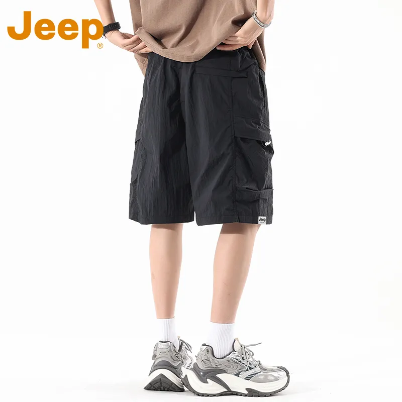 Jeep Outdoor Casual Shorts Men's-5