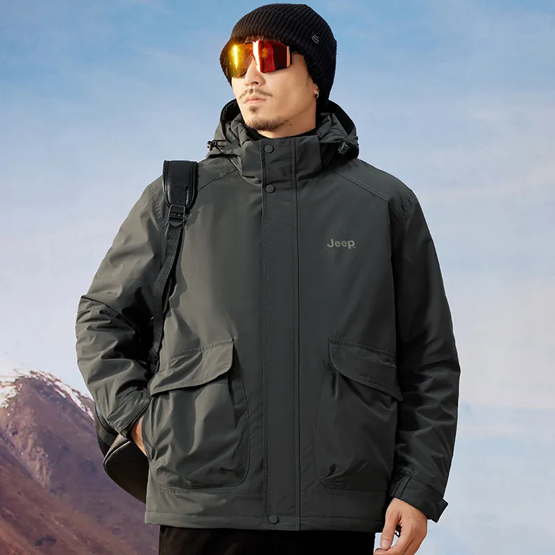 Jeep Puffer Jackets Unisex-9