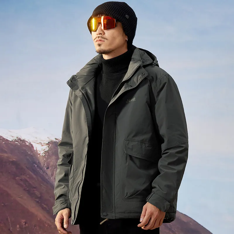 Jeep Puffer Jackets Unisex-7