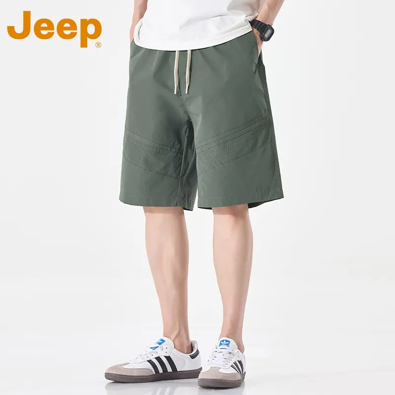 Jeep Fashion Sports Collection Casual Shorts Men's-20