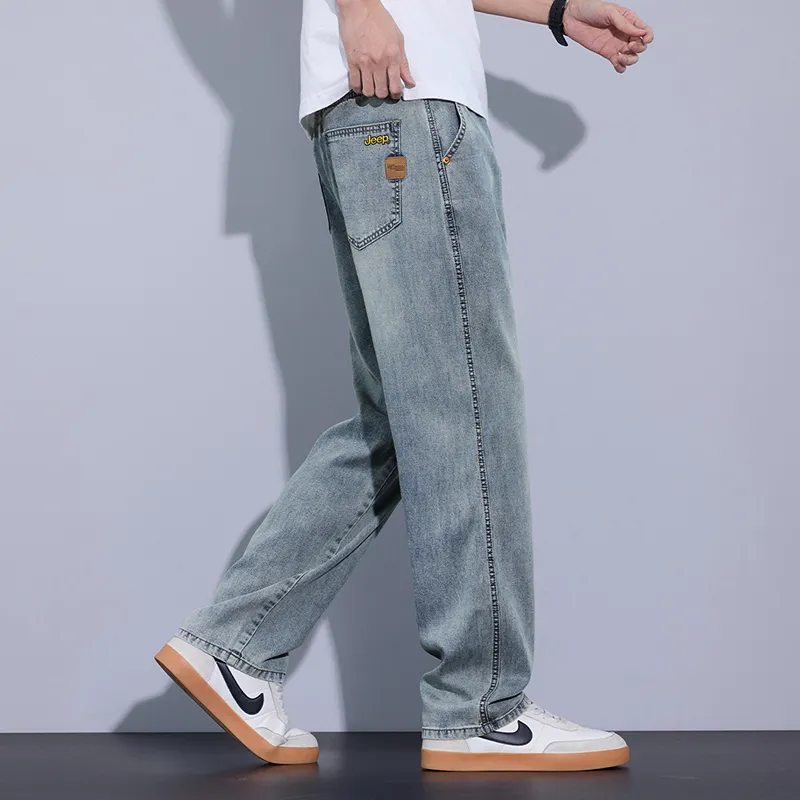 Jeep Fashion Sports Collection Jeans Men's-4