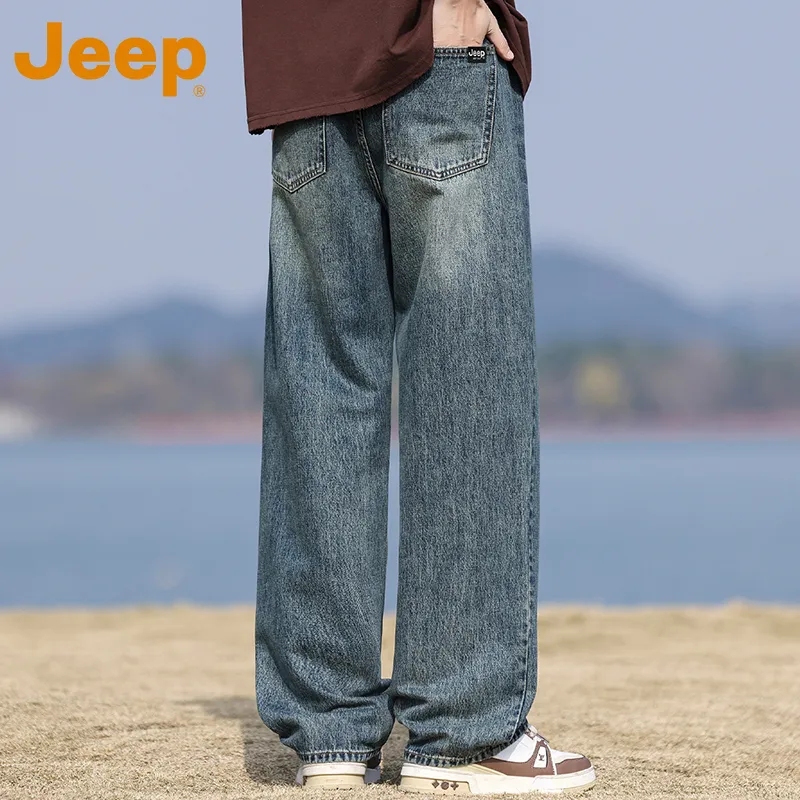 Jeep Fashion Sports Collection Jeans Unisex-25