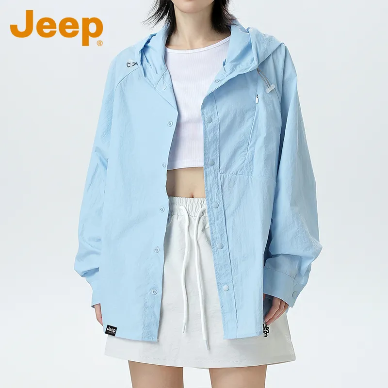 Jeep Super Light UV Protection Sun Protection Clothing Unisex-10