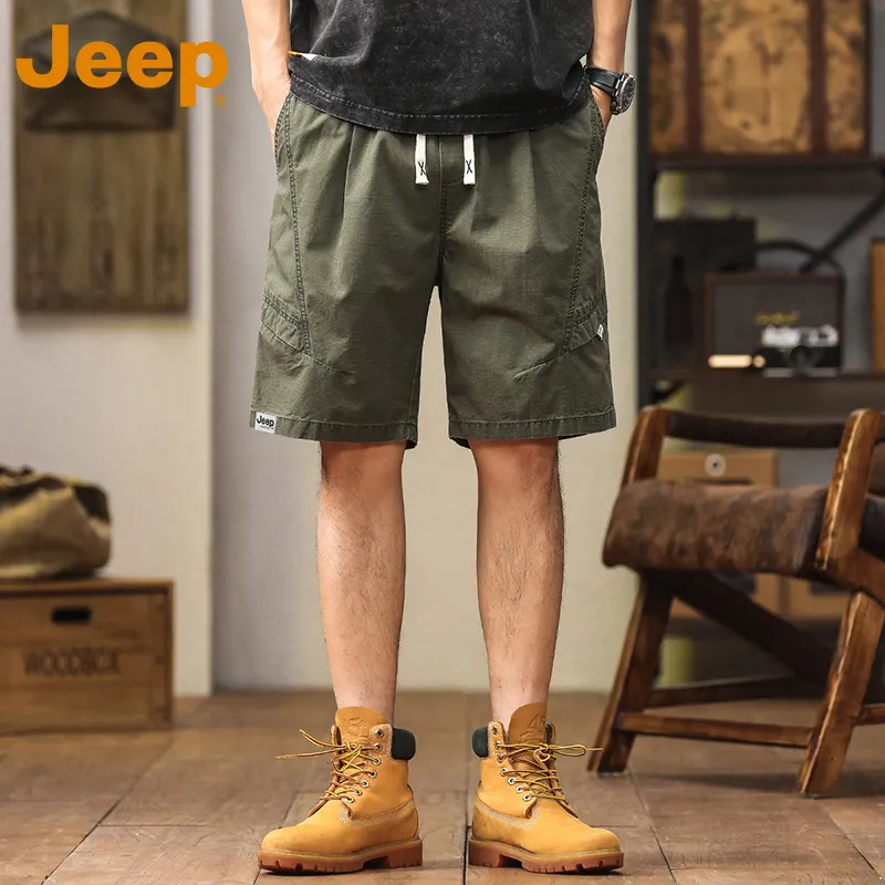 Jeep Outdoor Casual Shorts Men's-16