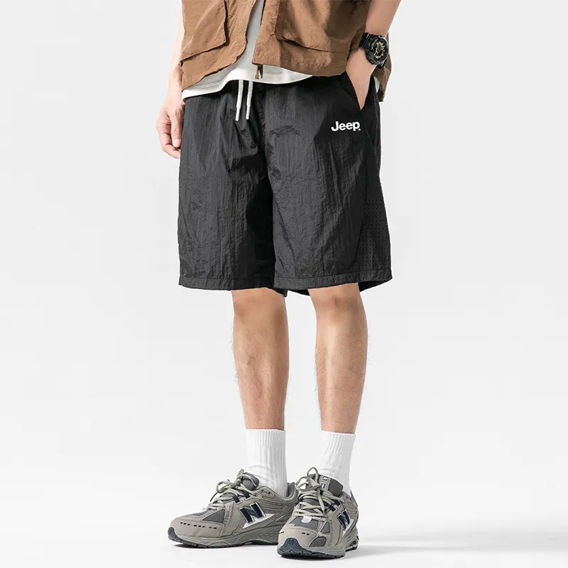 Jeep Fashion Sports Collection Casual Shorts Unisex-3