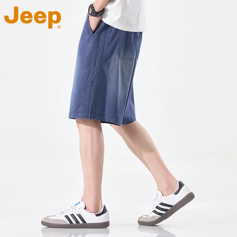 Jeep Fashion Sports Collection Casual Shorts Men's-11