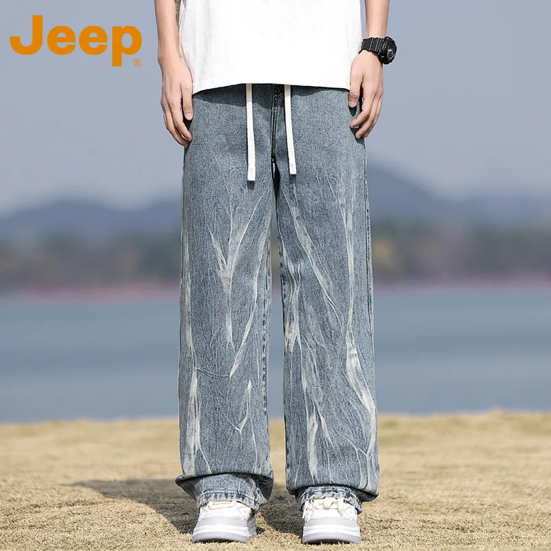 Jeep Fashion Sports Collection Jeans Unisex-18