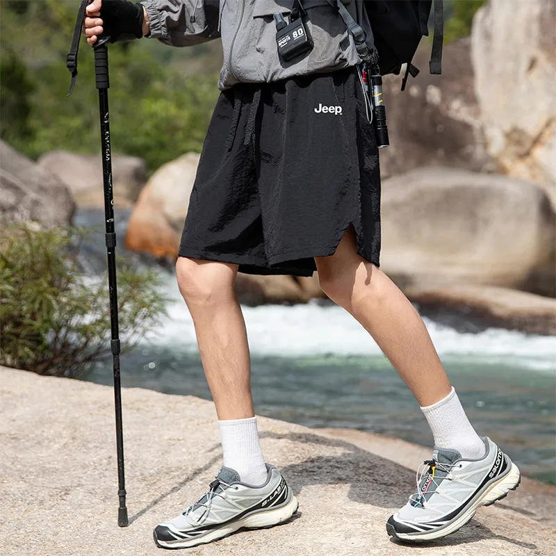 Jeep Fashion Sports Collection Casual Shorts Unisex-3