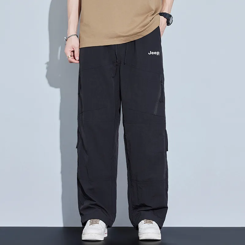Jeep Fashion Sports Collection Casual Pants Unisex-2