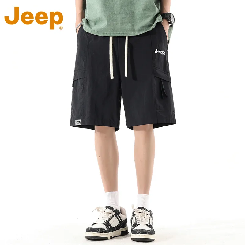 Jeep Outdoor Casual Shorts Men's-14