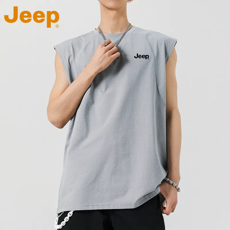 Jeep Fashion Sports Collection Tank Top Men's-20
