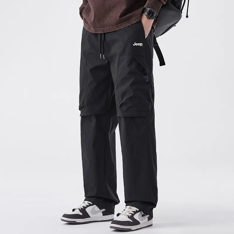 Jeep Fashion Sports Collection Casual Pants Unisex-2
