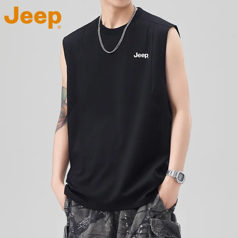 Jeep Fashion Sports Collection Tank Top Unisex-10
