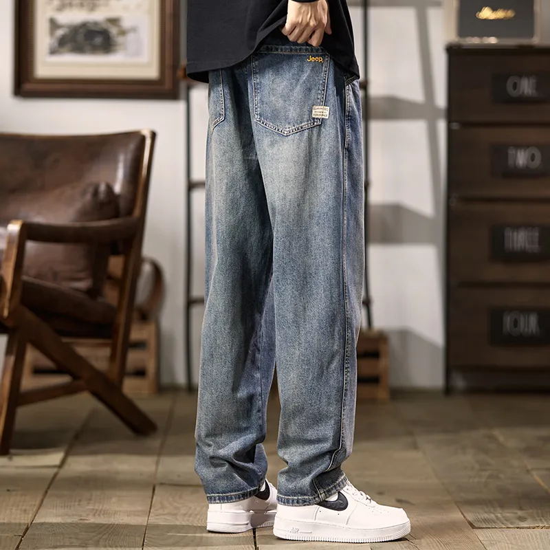 Jeep Jeans Men's Nostalgic Blue-6