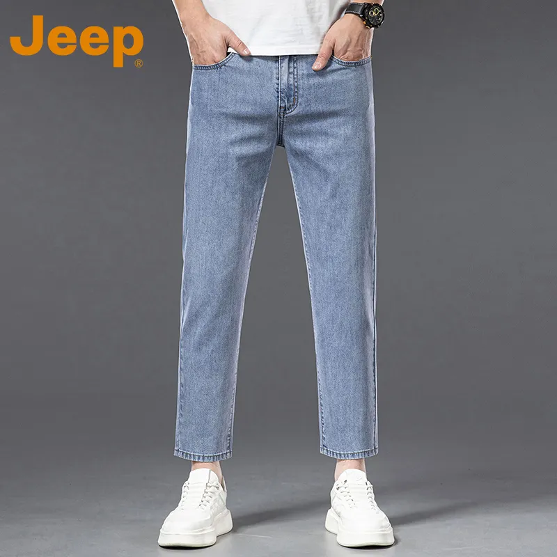 Jeep Fashion Sports Collection Jeans Men's-2