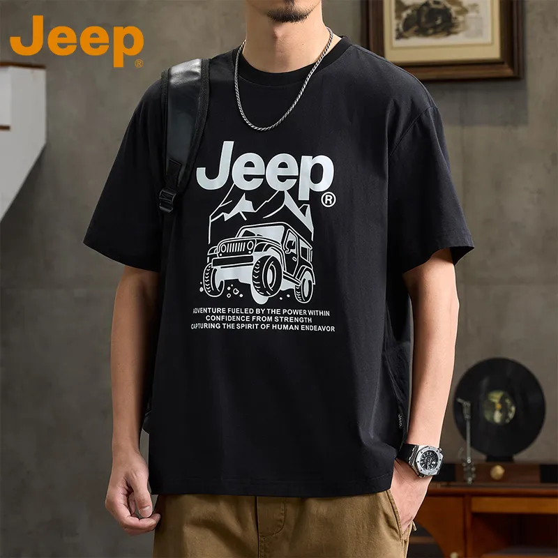 Jeep Fashion Sports Collection T Shirt Men's-3