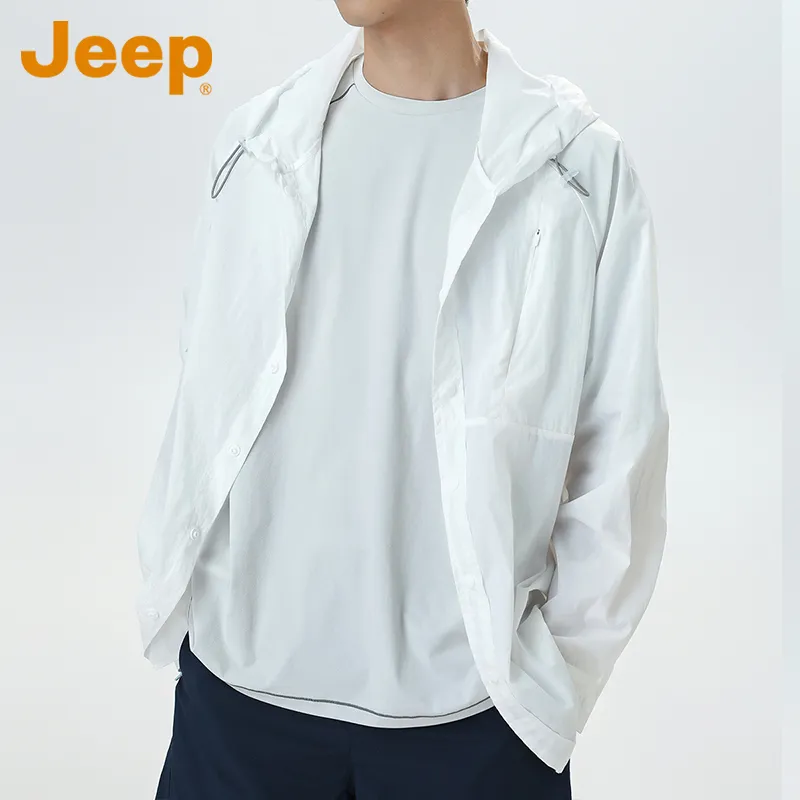 Jeep Super Light UV Protection Sun Protection Clothing Unisex-4
