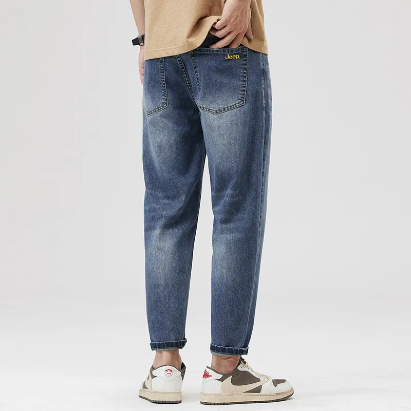 Jeep Fashion Sports Collection Jeans Unisex Nano Blue-3