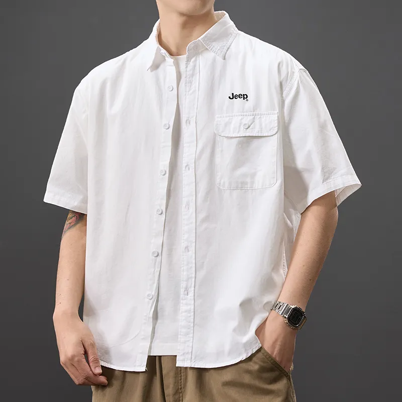 Jeep Outdoor Casual Shirt Unisex-3