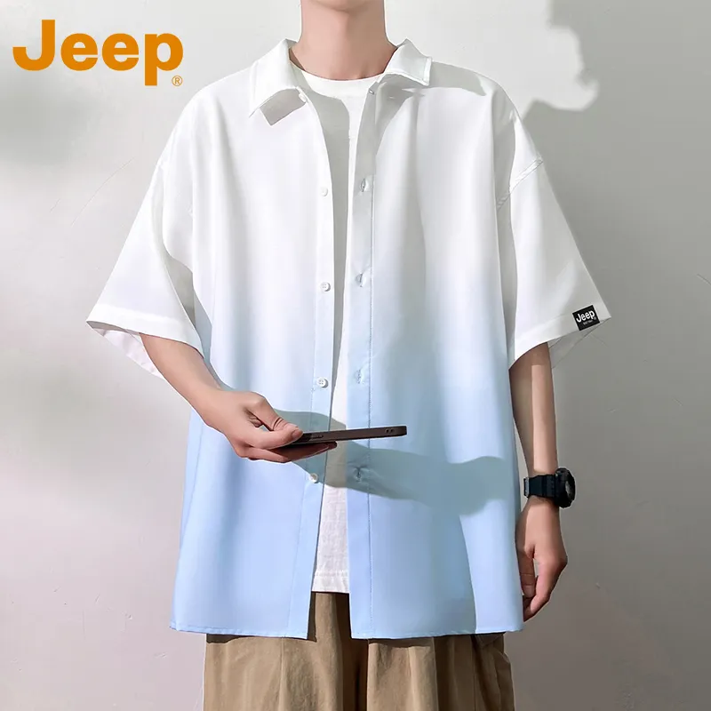 Jeep Outdoor Casual Shirt Unisex-5