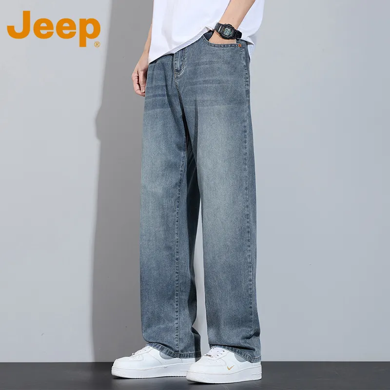 Jeep Fashion Sports Collection Jeans Men's-1